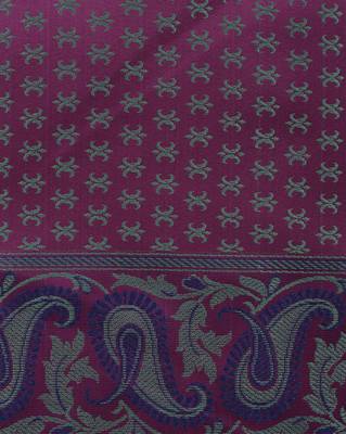 PurpleSemi Kataan Silk Banarasi tanchui Saree 5