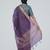 NavySemi Orgnaza Silk Banarasi Saree