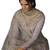 Grey embroidered tussar silk salwar