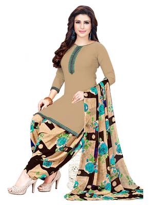 Multicolor printed crepe salwar 2