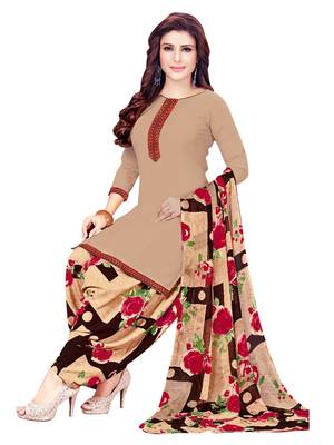 Multicolor printed crepe salwar 3