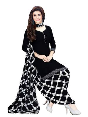 Multicolor printed crepe salwar 3