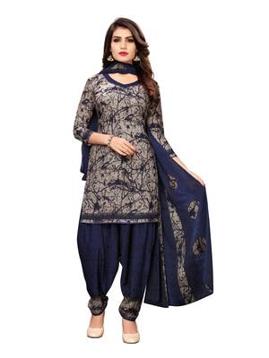 Multicolor printed crepe salwar 2