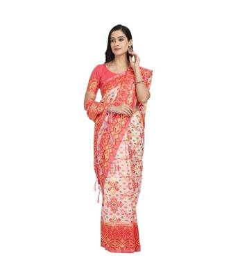 Classiques Black & Red Saree Combos With Blouse (Pack of 2) 2