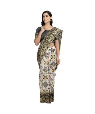 Classiques Pink & Black Saree Combos With Blouse (Pack of 2) 2