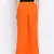 Orange Sia Button Women Pant