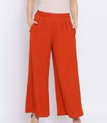 Rust Pastel Shade Women Pant