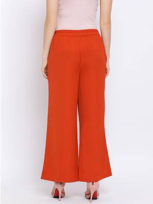 Rust Pastel Shade Women Pant 4