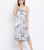 Wild Fame Nightwear Women Satin Dress