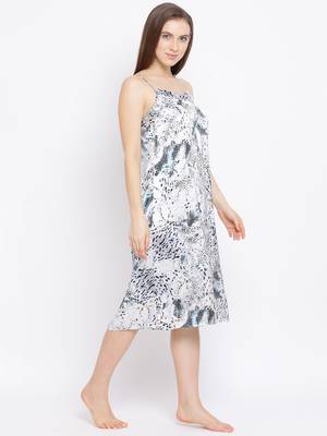 Wild Fame Nightwear Women Satin Dress 3