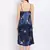 Branched Persona Nightwear Women Satin Dress
