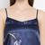 Branched Persona Nightwear Women Satin Dress