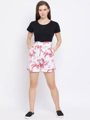 Floral Berta Women Shorts 2