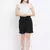 Black Shell Women Shorts