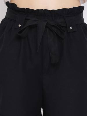 Black Shell Women Shorts 5