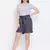 Stripe Captain Women Shorts