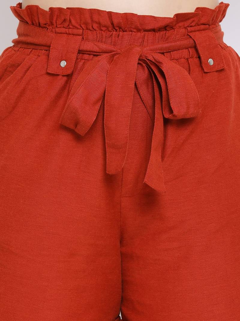 Rust Symphony Women Shorts