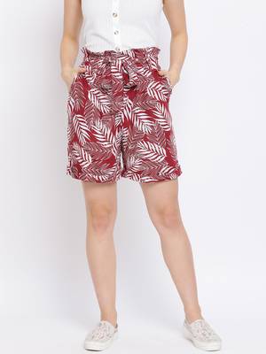 Tropical Branch Women Shorts 1