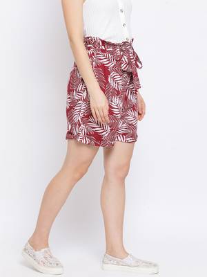 Tropical Branch Women Shorts 3