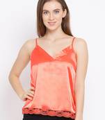 Finora Satin Nightwear Women Satin Cami