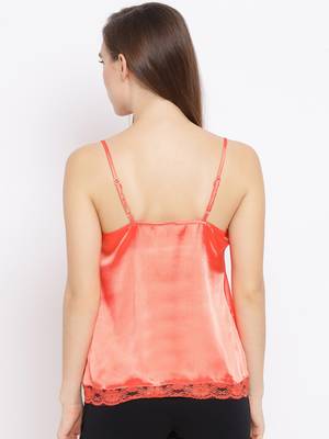 Finora Satin Nightwear Women Satin Cami 4