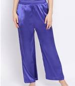 Ocean Depth Satin Nightwear Women Pajama