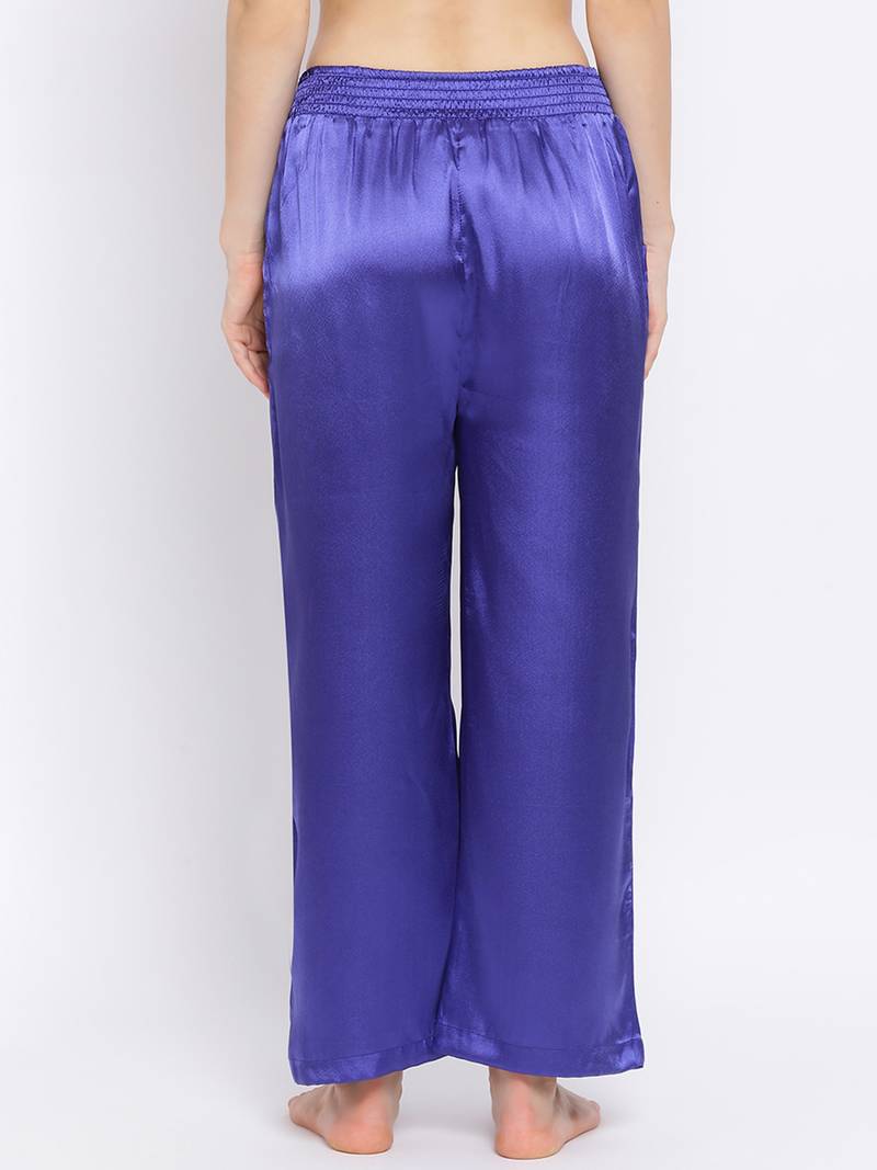 Ocean Depth Satin Nightwear Women Pajama