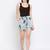 Tropical Galaxy Women Shorts