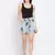 Tropical Galaxy Women Shorts