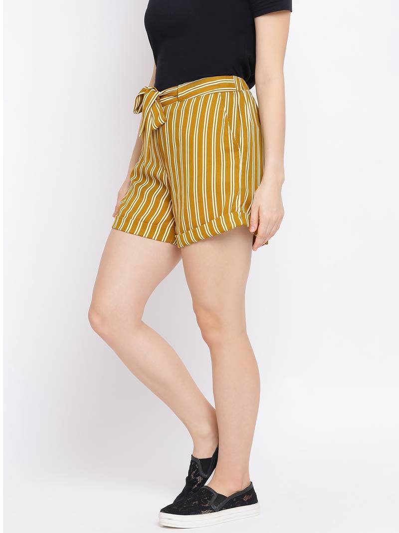 Stripe Boho Women Shorts