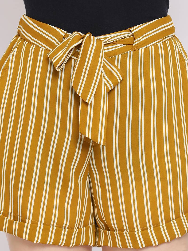 Stripe Boho Women Shorts