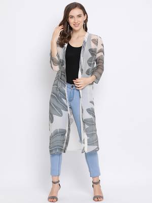 Leaf Nilofer Women Shrug 1