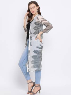 Leaf Nilofer Women Shrug 2