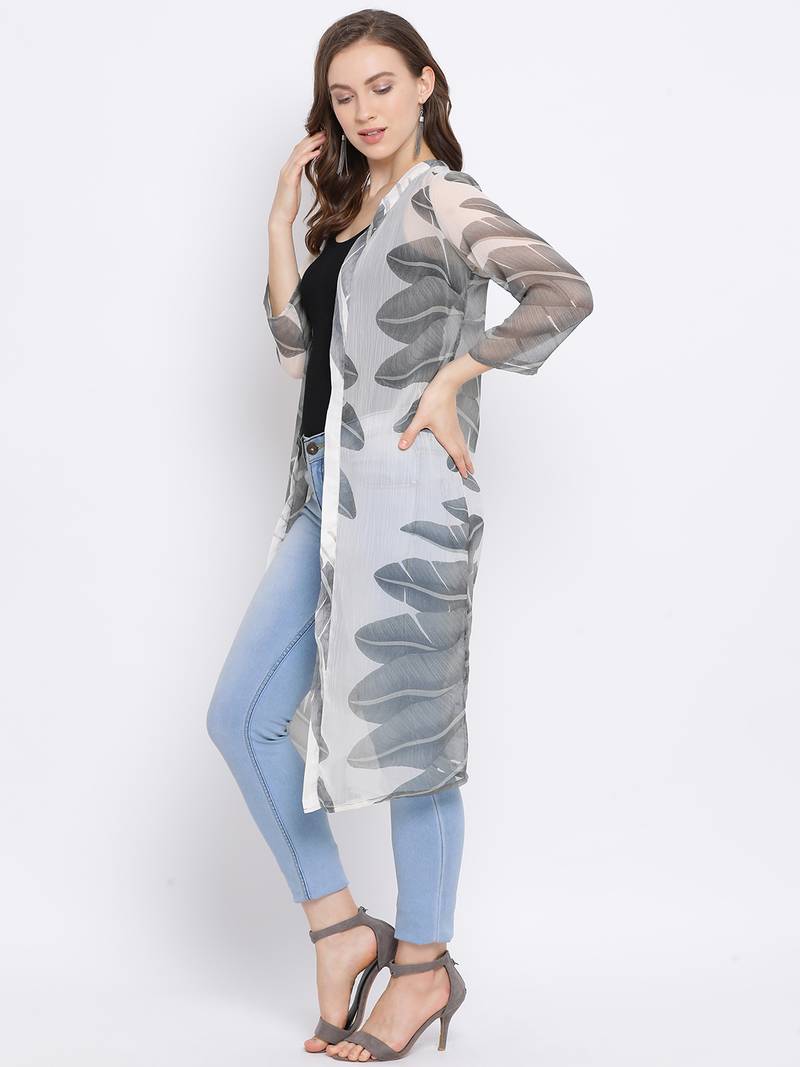 Leaf Nilofer Women Shrug
