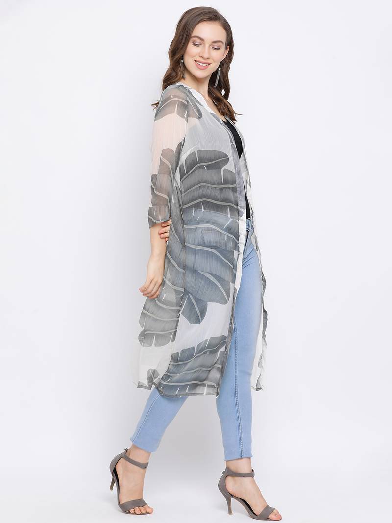 Leaf Nilofer Women Shrug