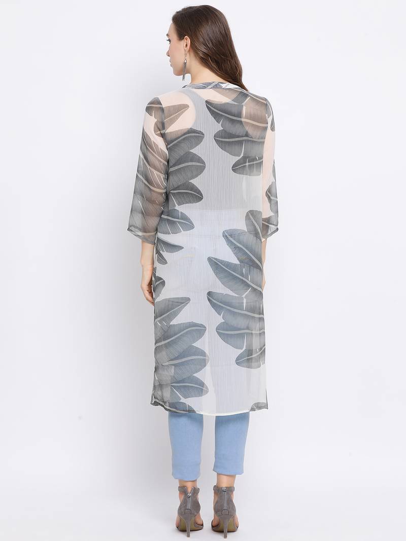 Leaf Nilofer Women Shrug