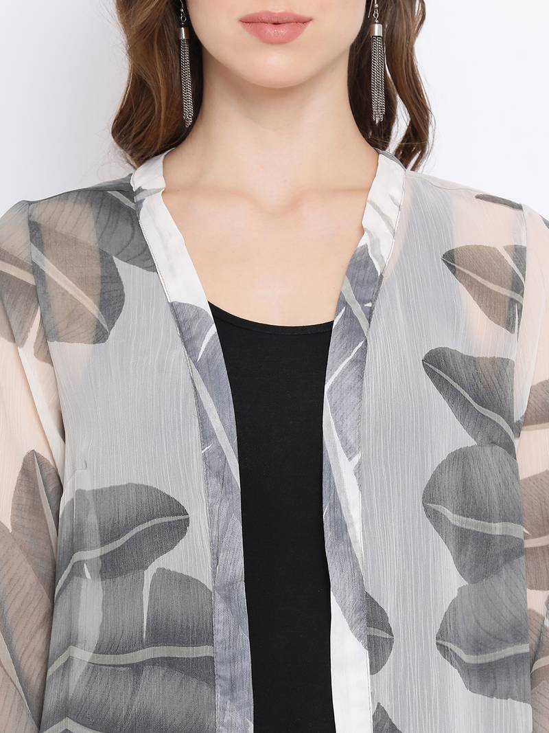 Leaf Nilofer Women Shrug