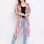 Stripe Melody Women Shrug