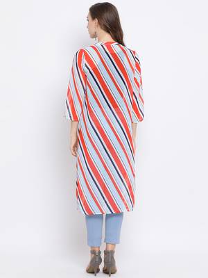 Stripe Melody Women Shrug 4