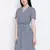 Crushed Check Encore Regular Dress