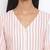 Stripe Evolve Peplum Women Top