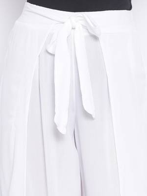 Pearl Bound Slit Women Palazzo Pant 5