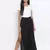 Black Collusion Slit Women Palazzo Pant