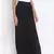 Black Collusion Slit Women Palazzo Pant