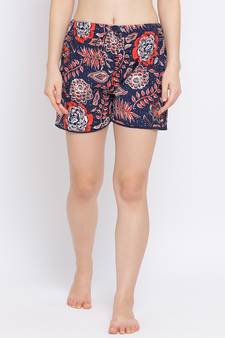 Tropical Explorer Nightwear Women Shorts