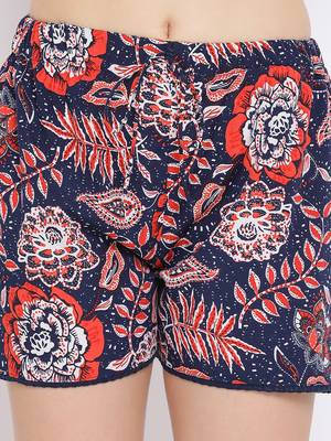 Tropical Explorer Nightwear Women Shorts 5