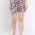 Floral Casey Nightwear Women Satin Shorts