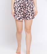 Floral Casey Nightwear Women Satin Shorts
