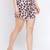 Floral Casey Nightwear Women Satin Shorts