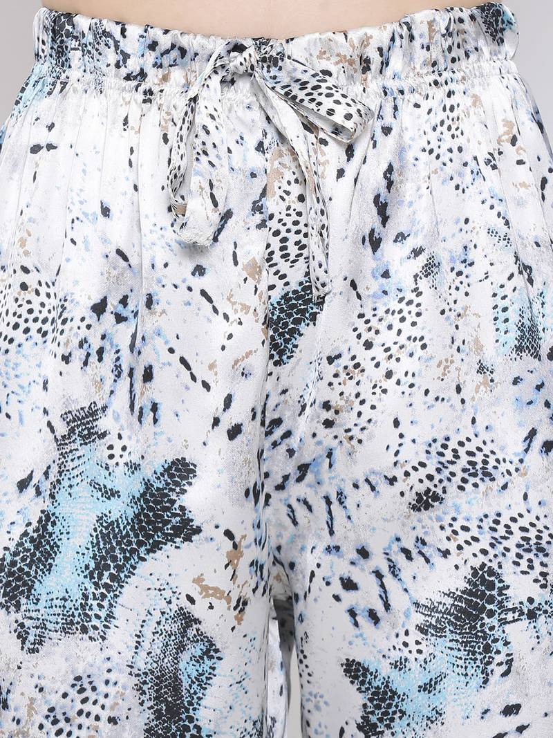 Wild Story Nightwear Satin Women Pajama